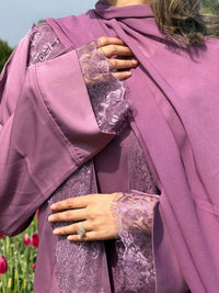 The Lace Edit — Purple