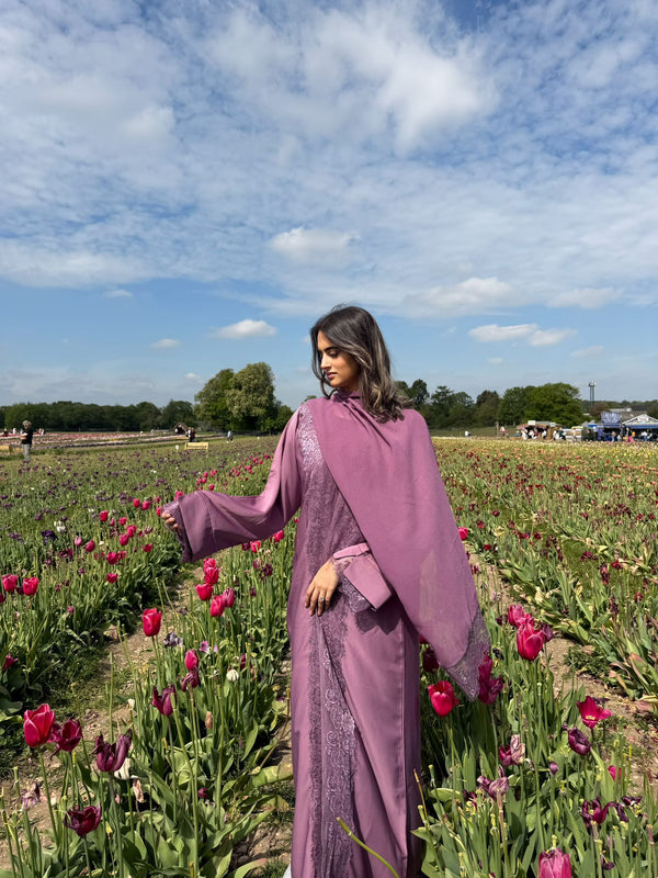 The Lace Edit — Purple