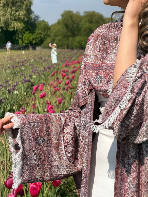 The Pashmina Edit — Dark Purple